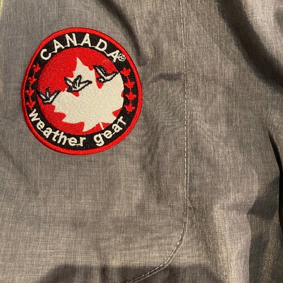 Fairweather CANADA WEATHER GEAR Bomber Jacket Warm Super Triple Goose Grey L - Picture 9 of 15
